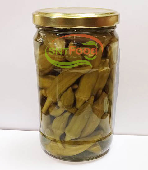 Okra In Salt Water